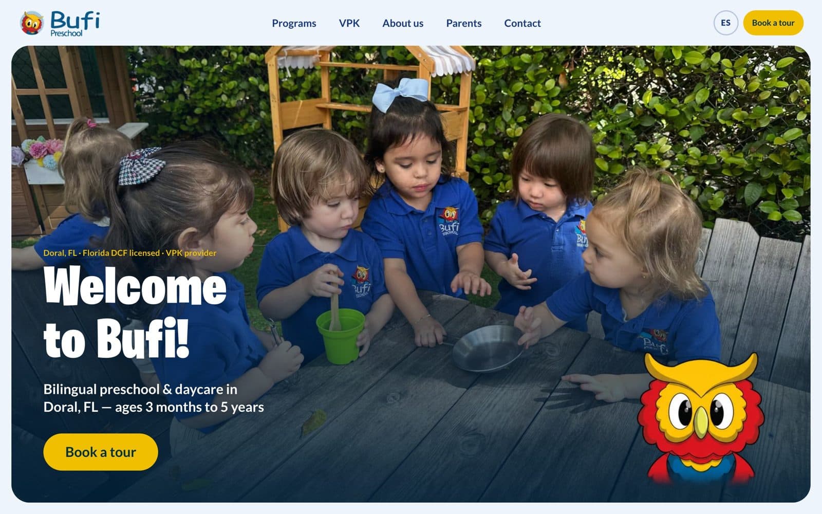 Bufi Preschool Website